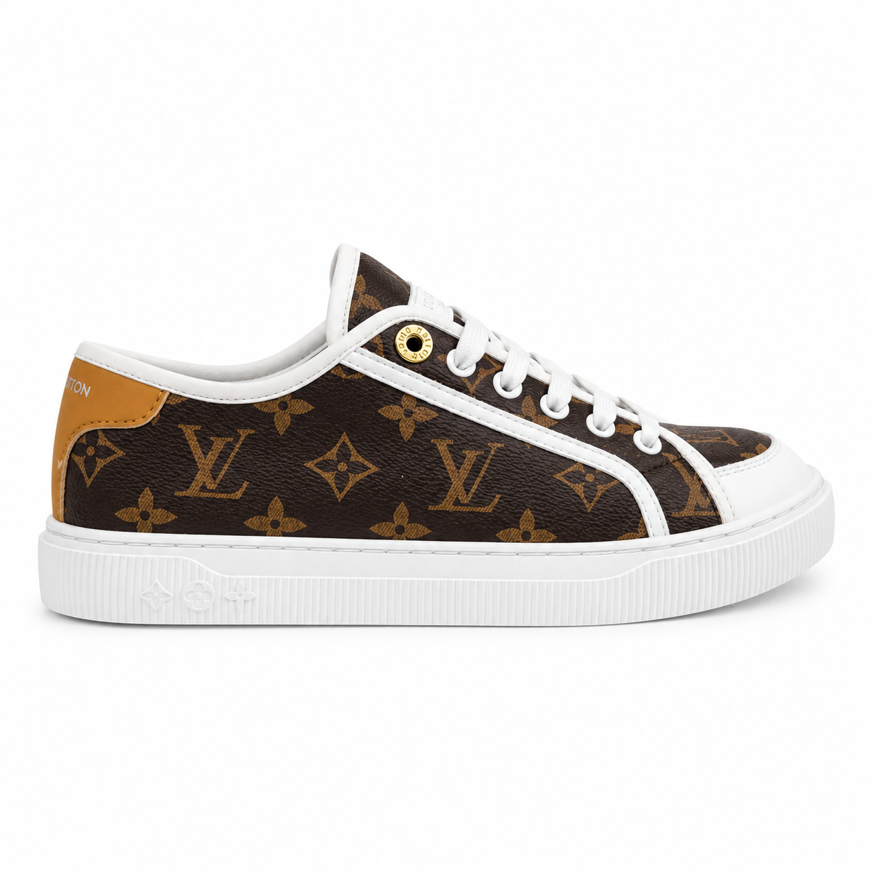 Louis Vuitton Monogram Court Sneaker – Brown/White
