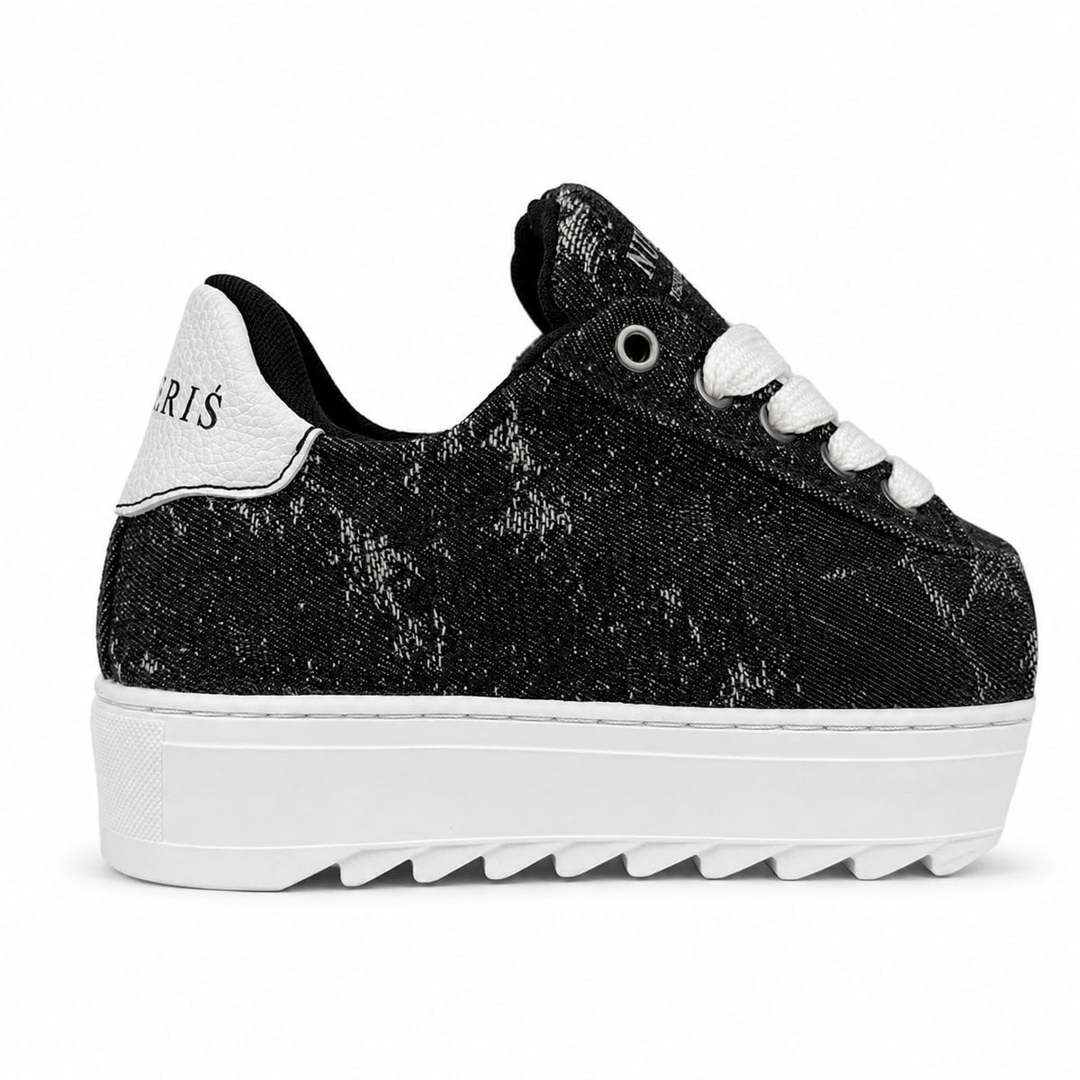 Numeris Low-Top Sneaker – White & Black