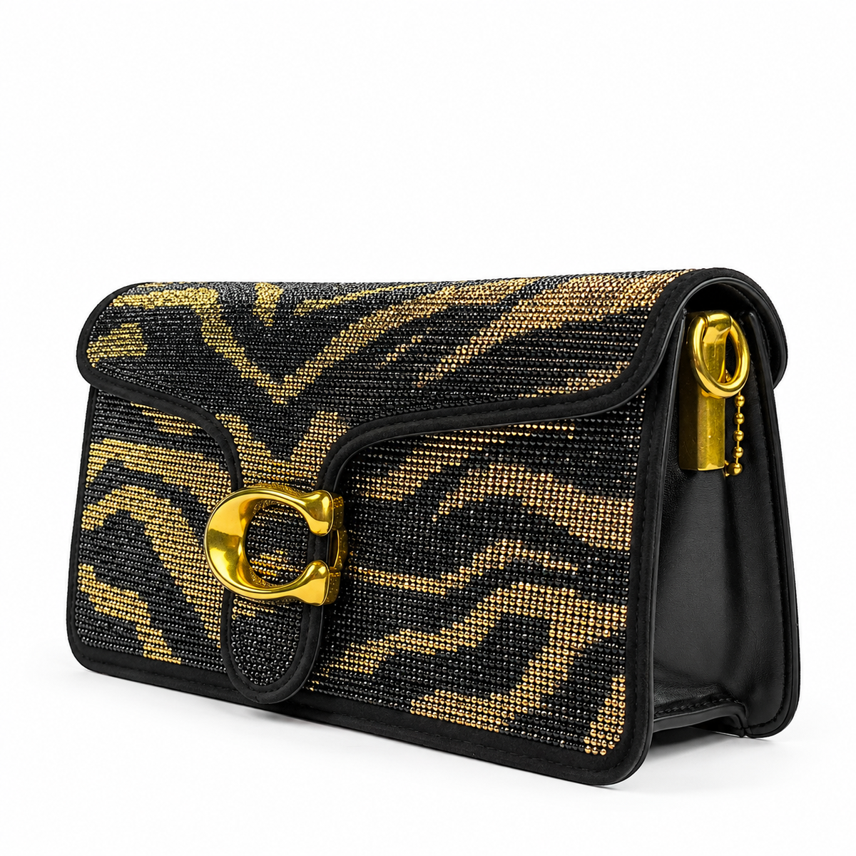 coach bag black&gold 1421