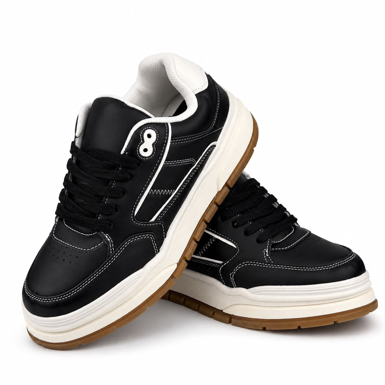 Bershka Chunky Skate Shoes – Black