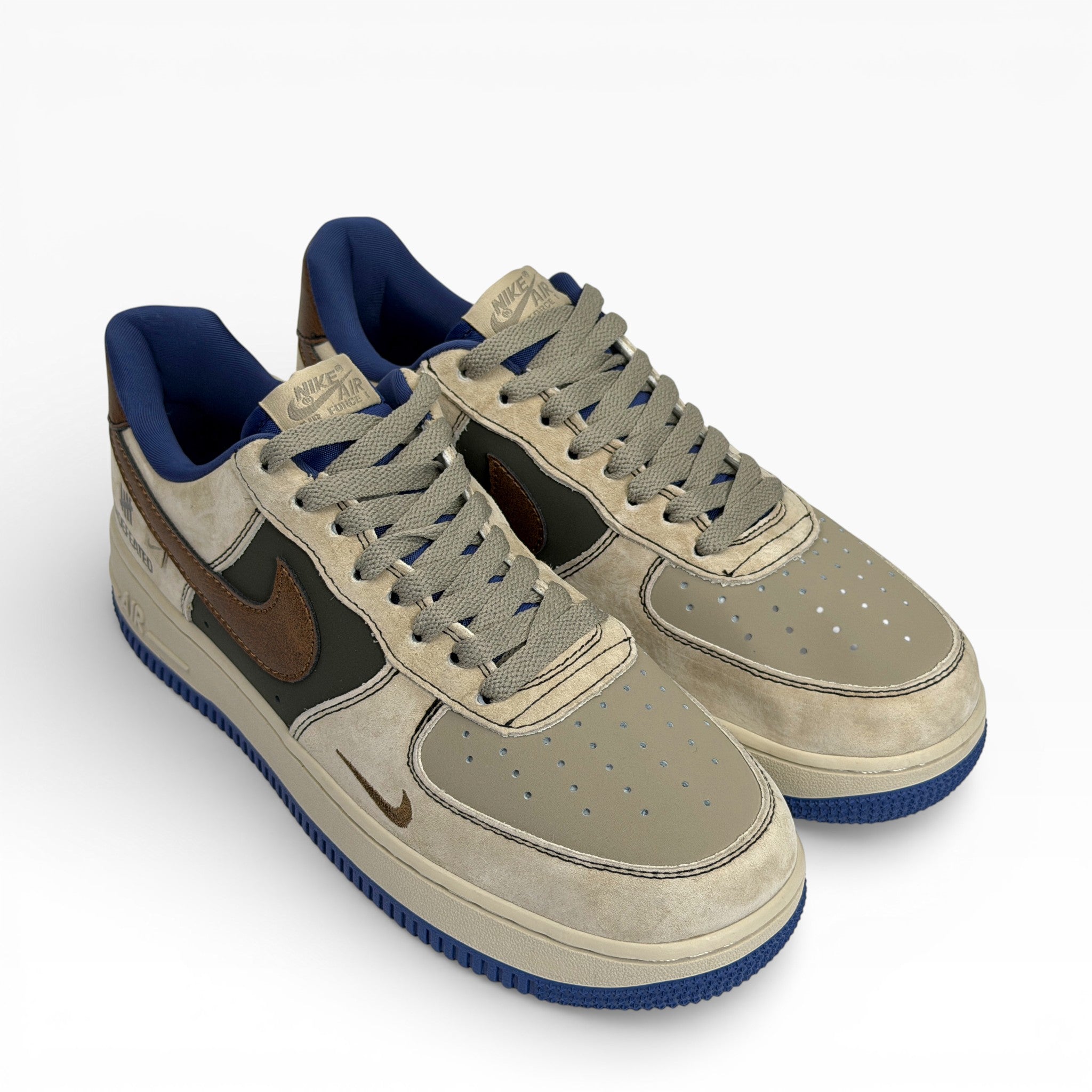 Nike Air Force 1 sneaker, a collaboration with Undefeated