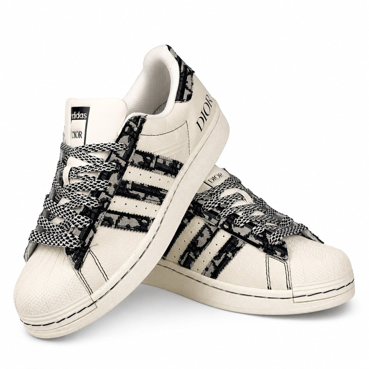 Dior x adidas Superstar – White & Black