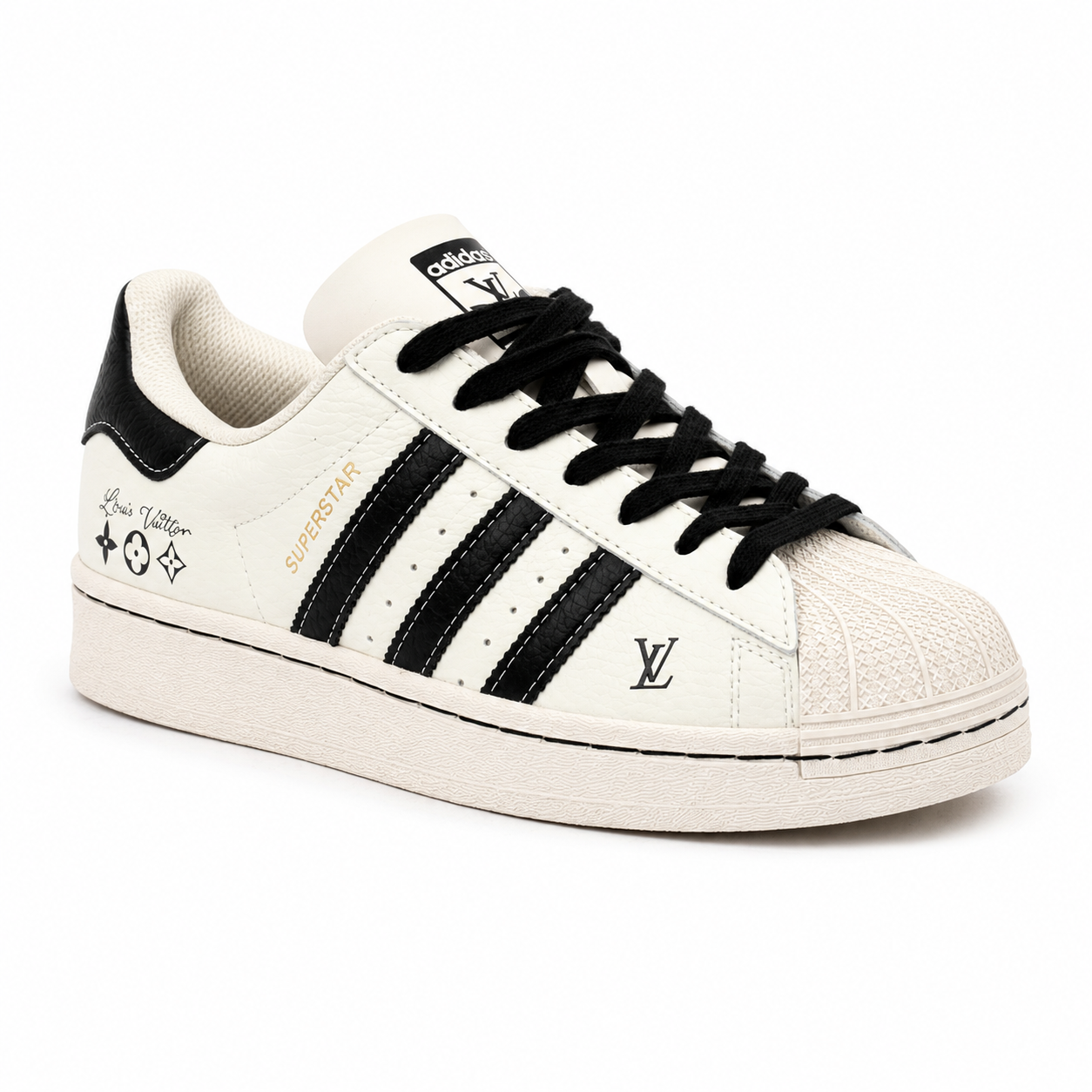 Monogram Superstar Black & Ivory