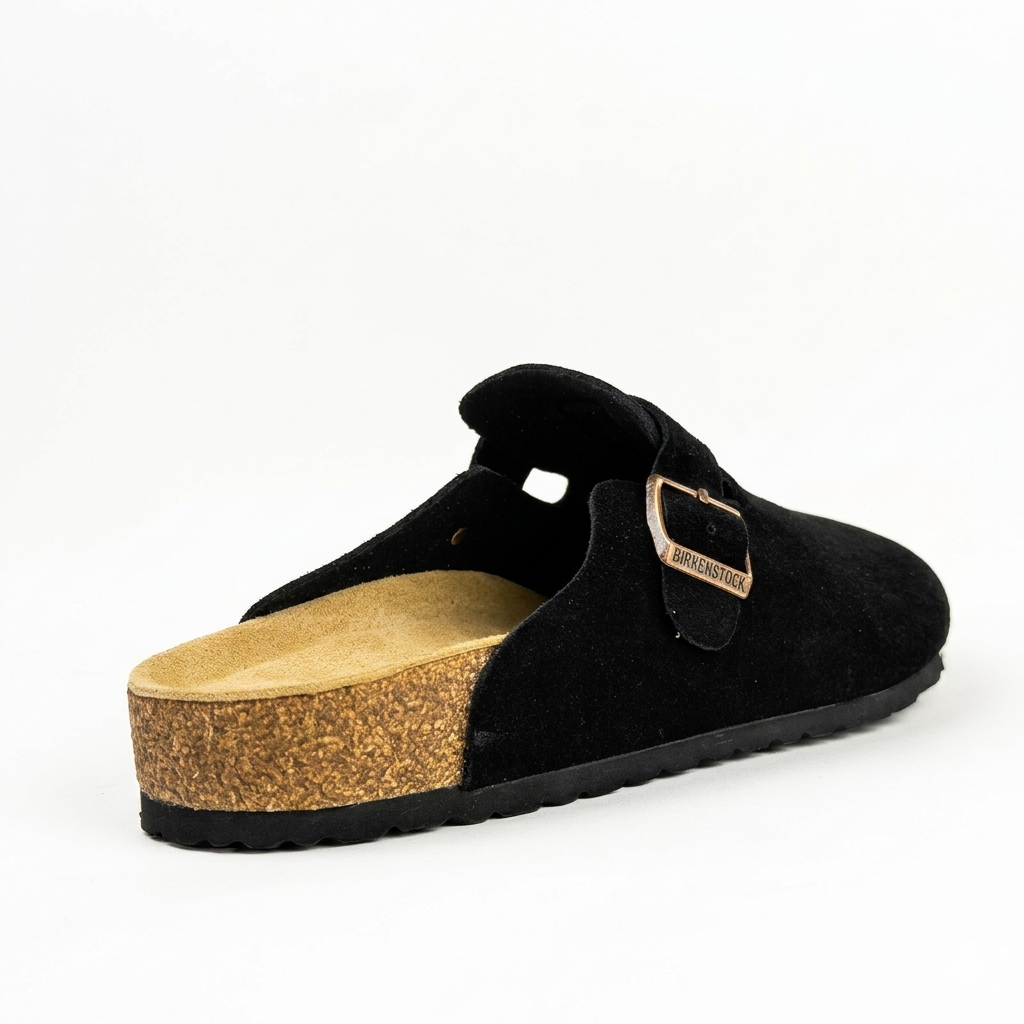 Boston Suede Clogs