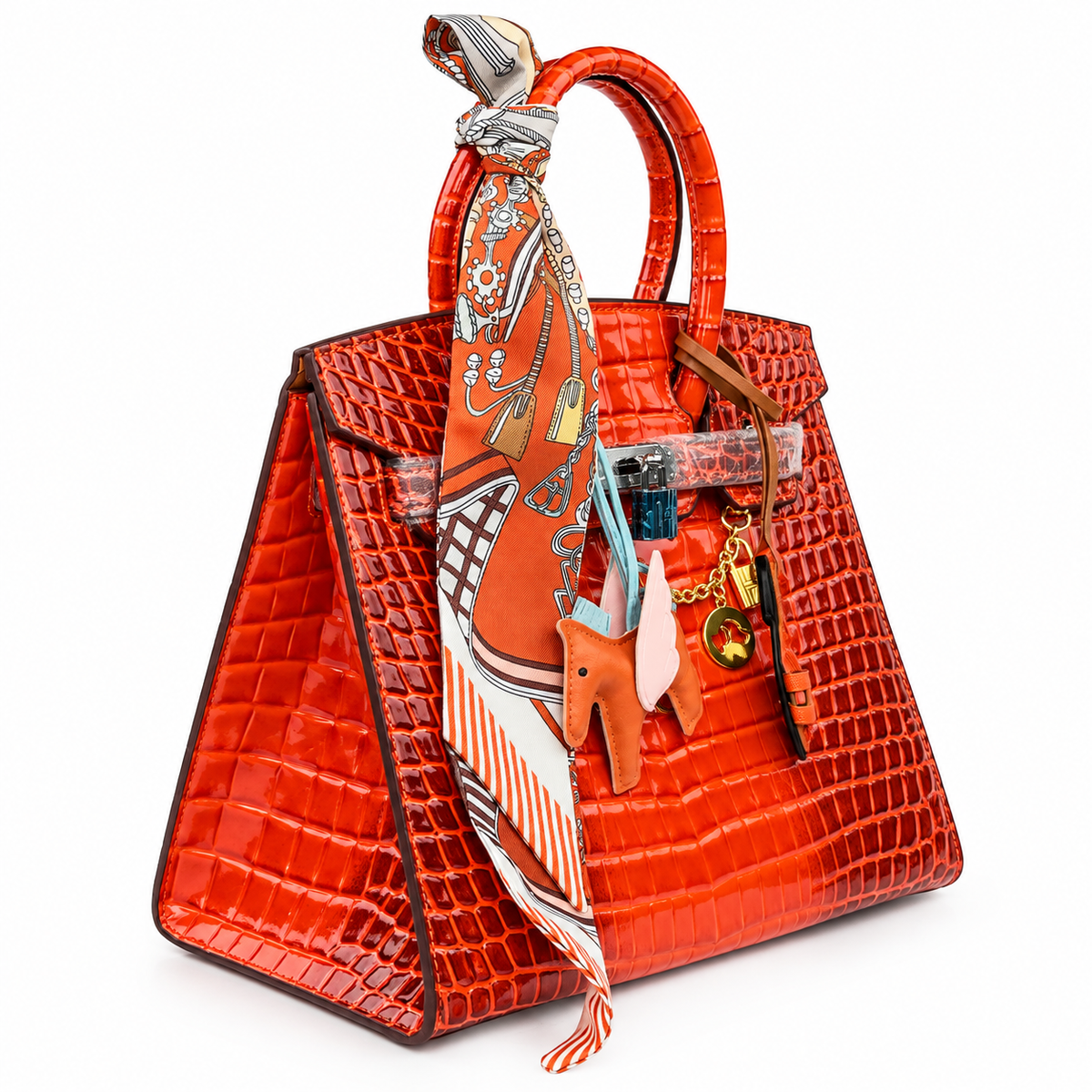 hermes bag orange 574