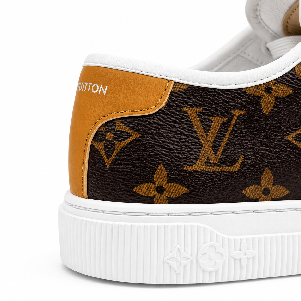 Louis Vuitton Monogram Court Sneaker – Brown/White