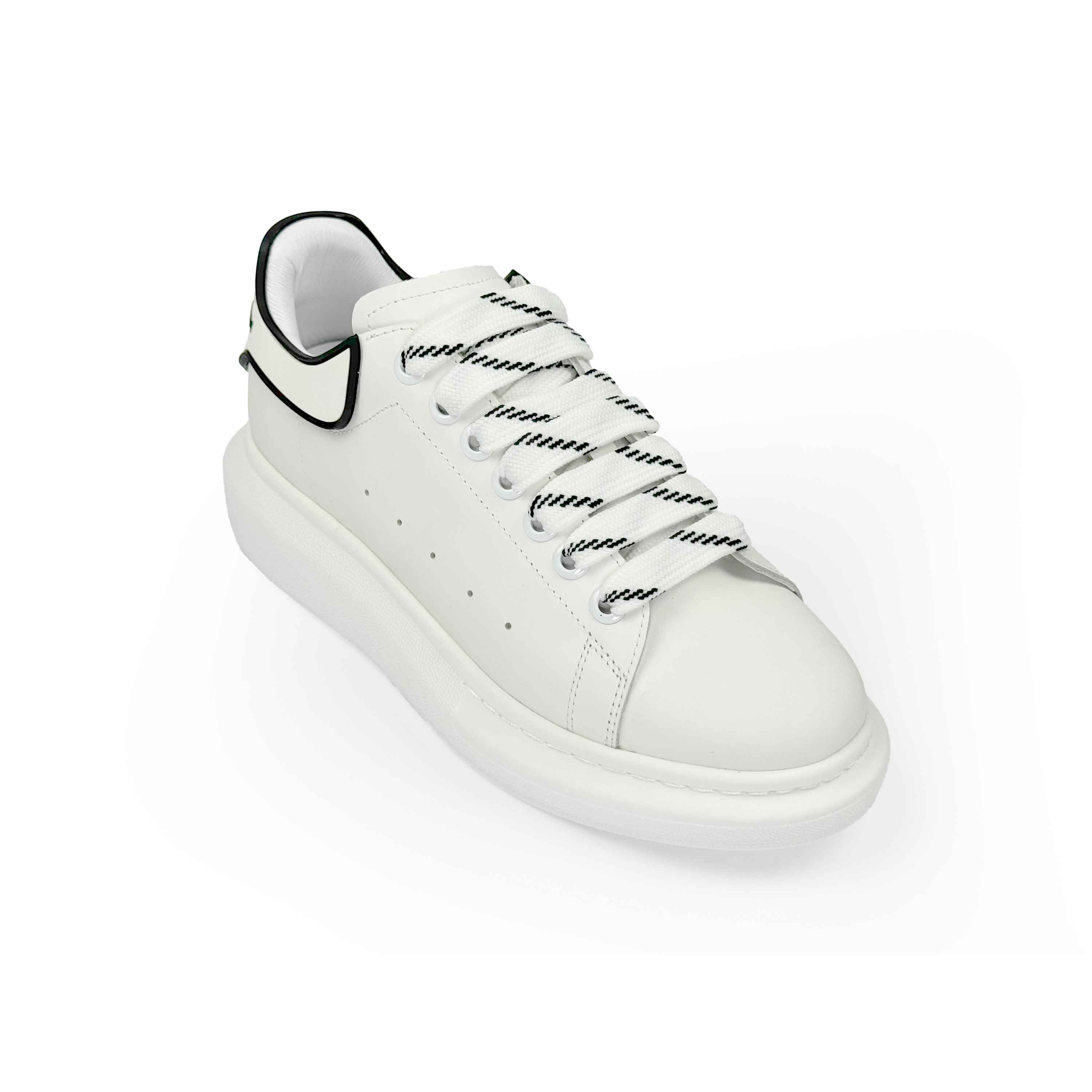Alexander Mcqueen White Black Trim Alexander