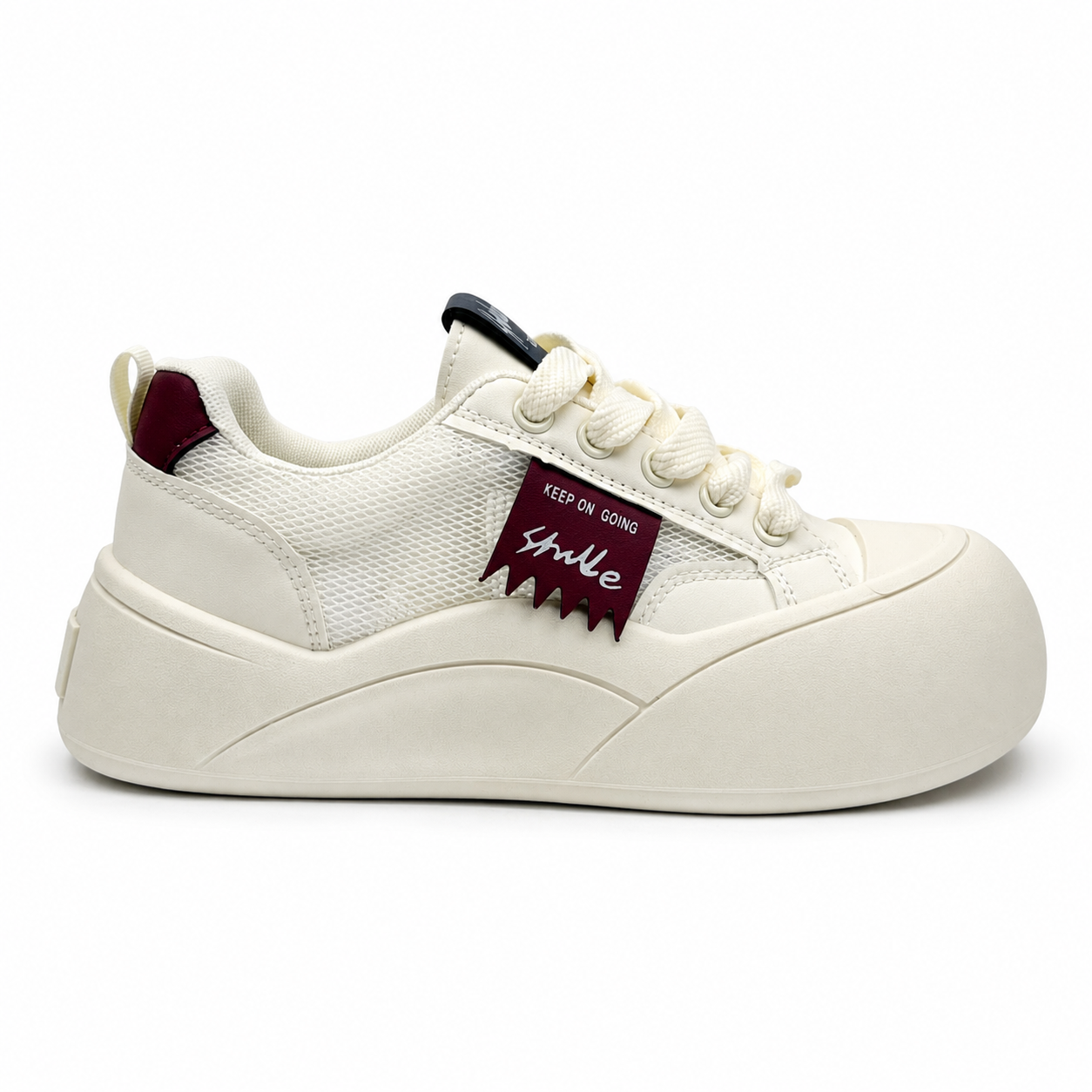 Smile Chunky Platform Sneakers