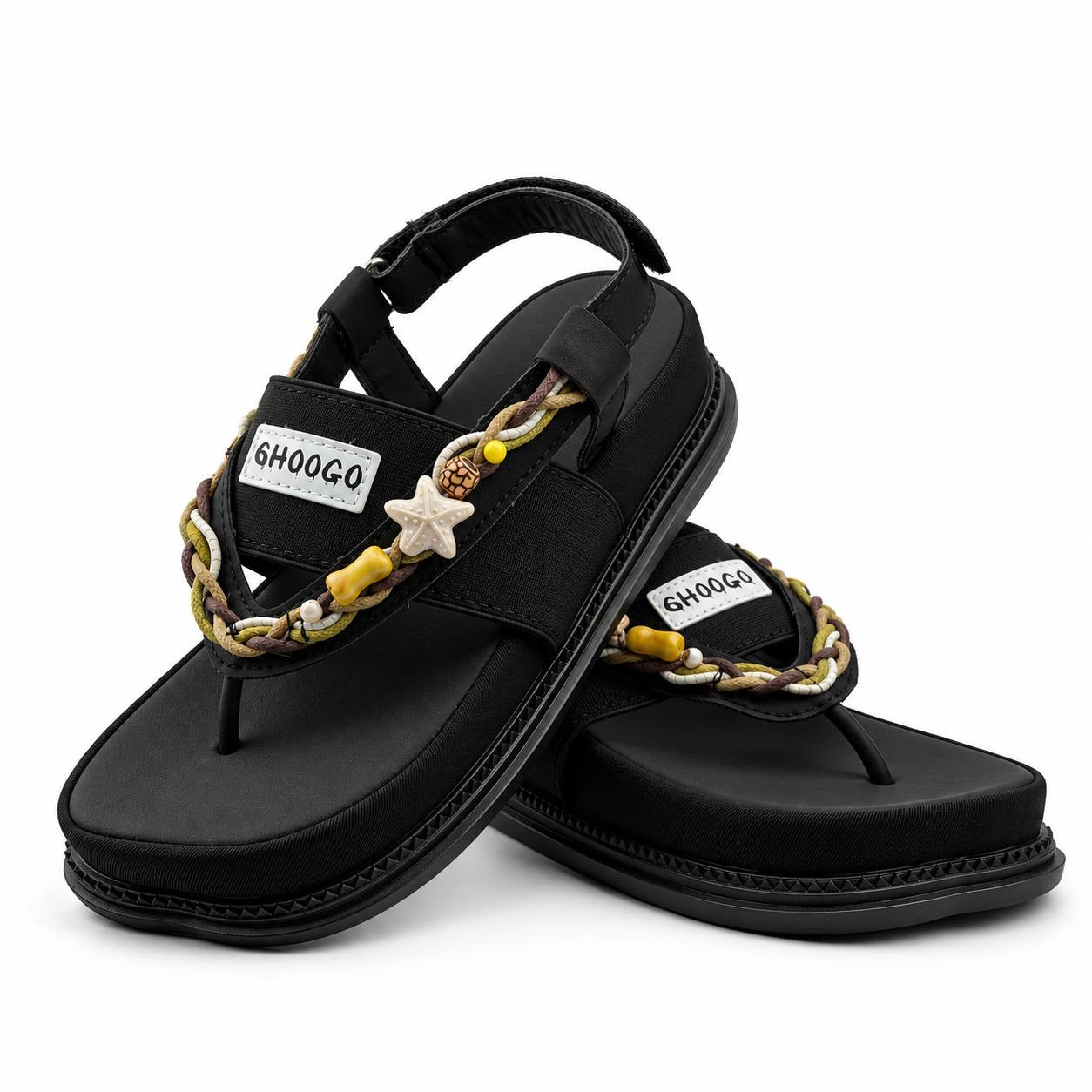 Decorative Platform Sandal | 883
