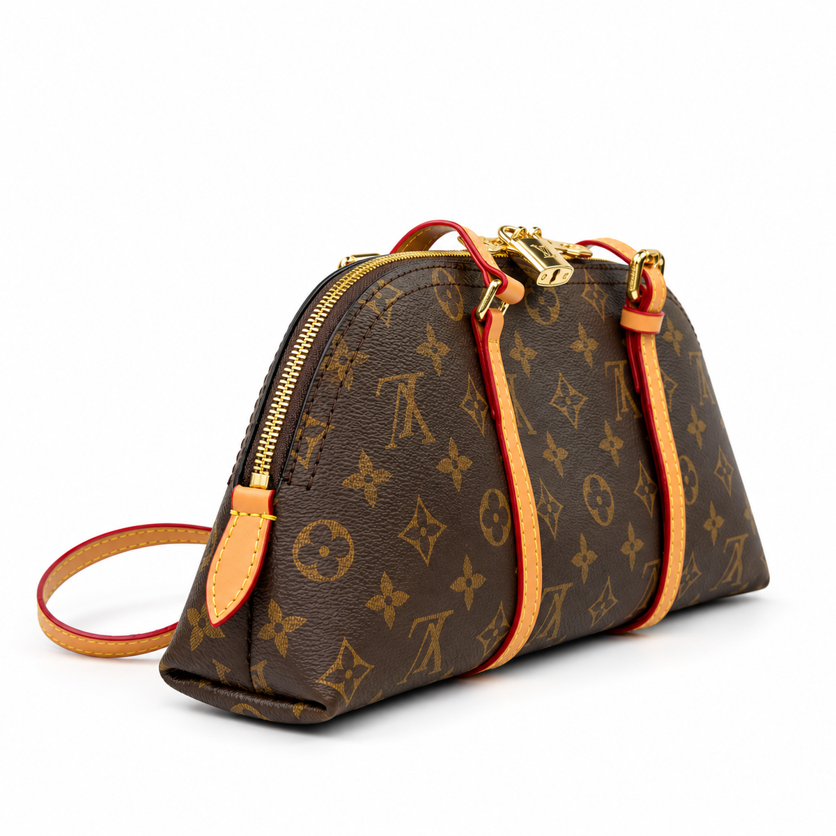 louis vuitton bag brown 25533