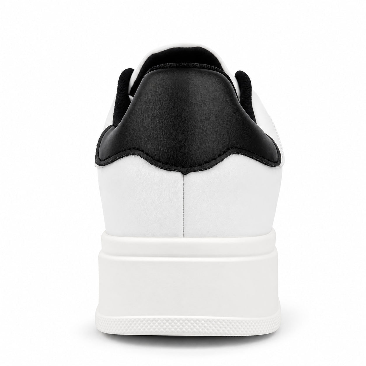 ZARA Basic Sneakers – White & Black 3413