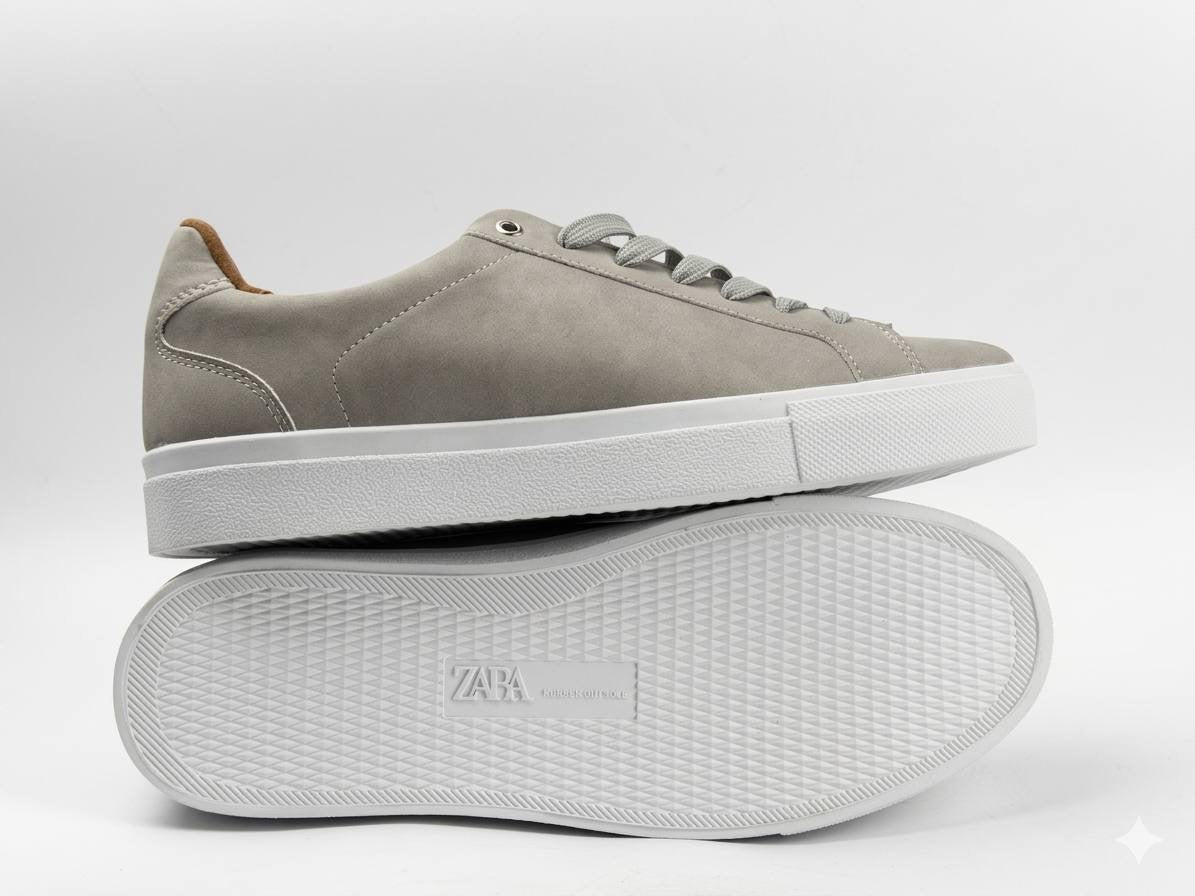ZARA Minimalist Grey Sneakers