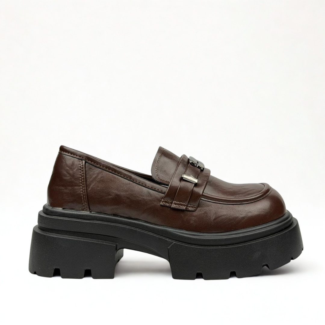 Classic Chunky Loafer 2819 – Brown