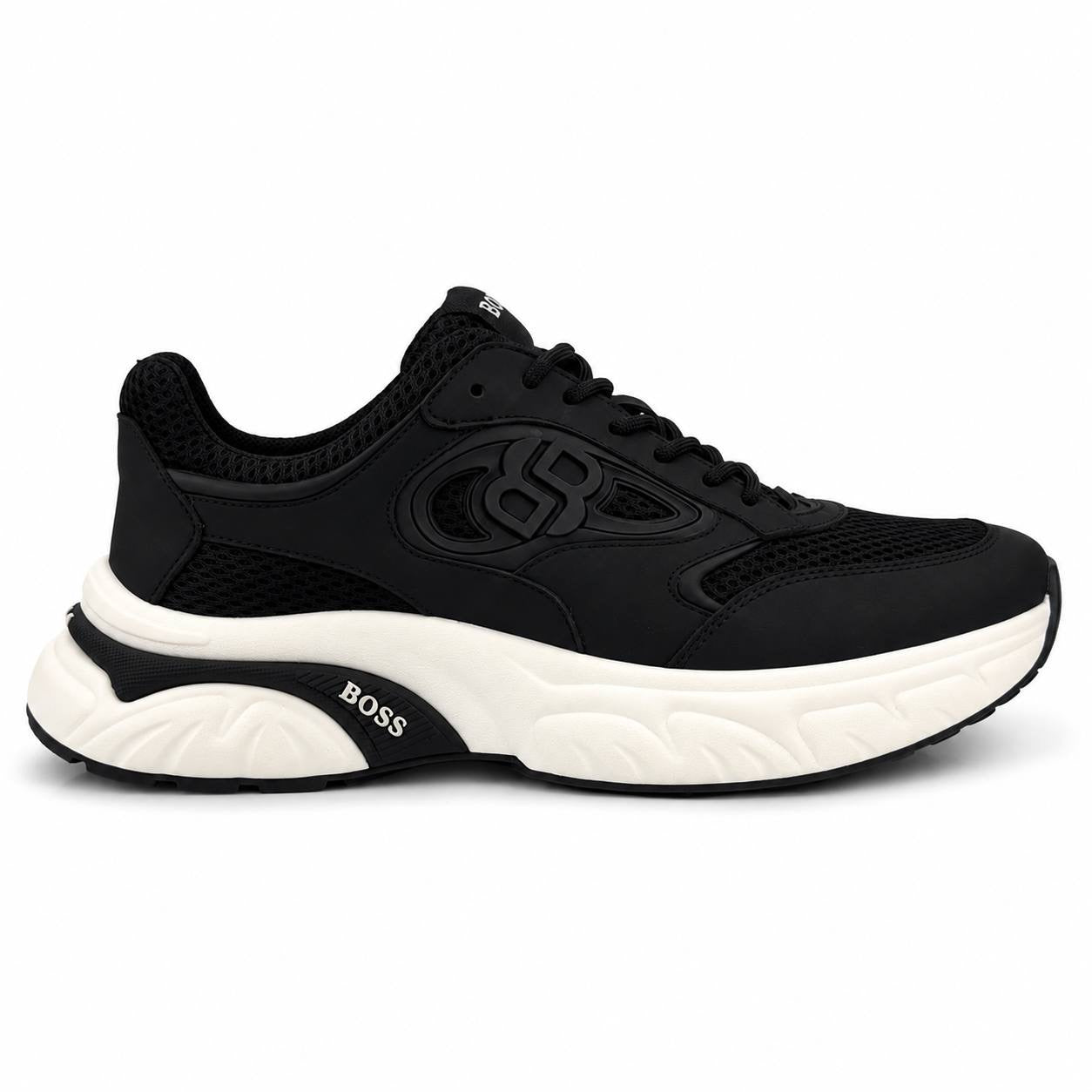 Boss Sneakers –Black& White