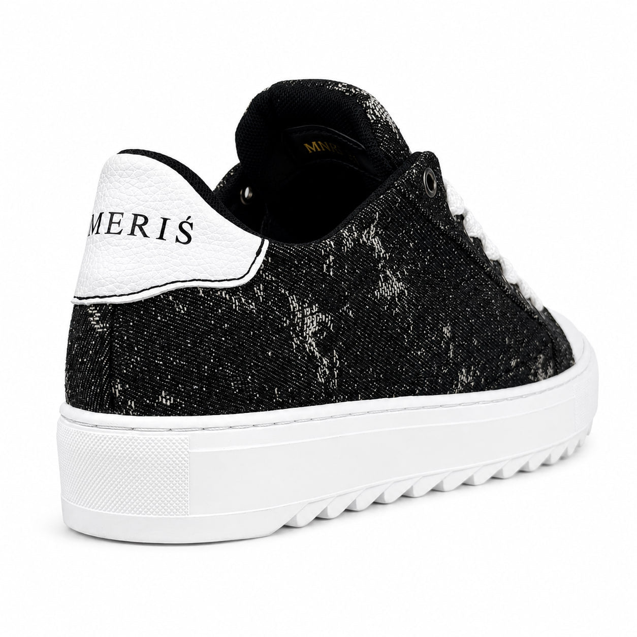 Numeris Low-Top Sneaker – White & Black