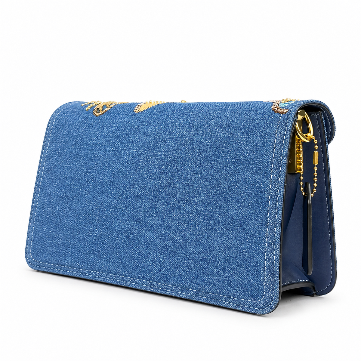 coach bag navy blue 1421