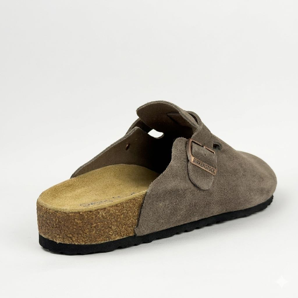 Boston Suede Clogs