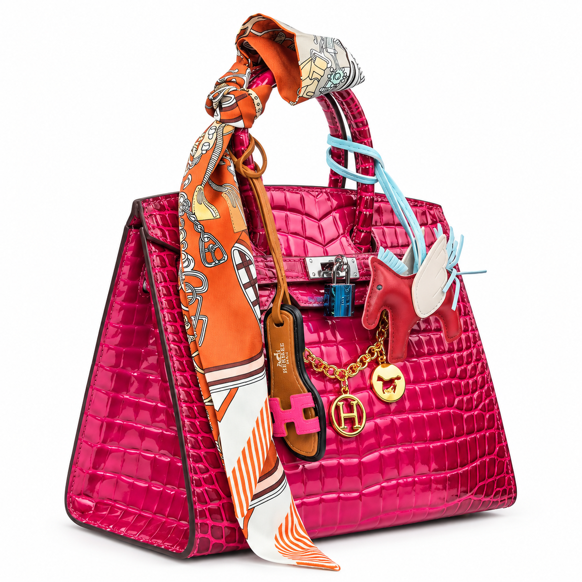 hermes bag fuchsia 575