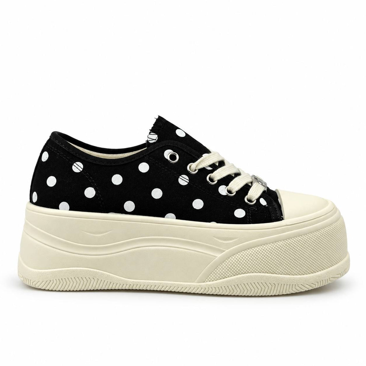 Polka Dot Platform Sneaker – M6809