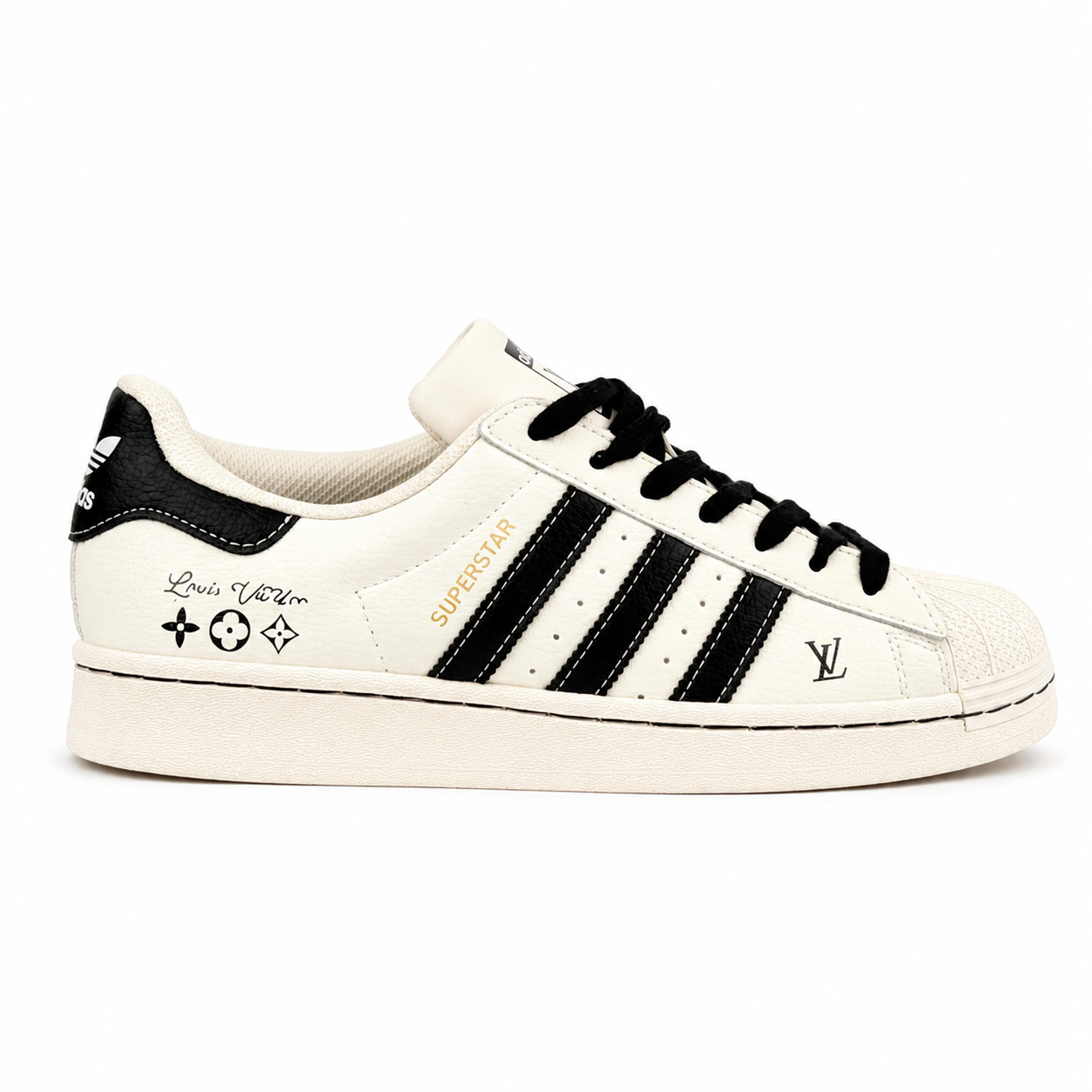 Monogram Superstar Black & Ivory