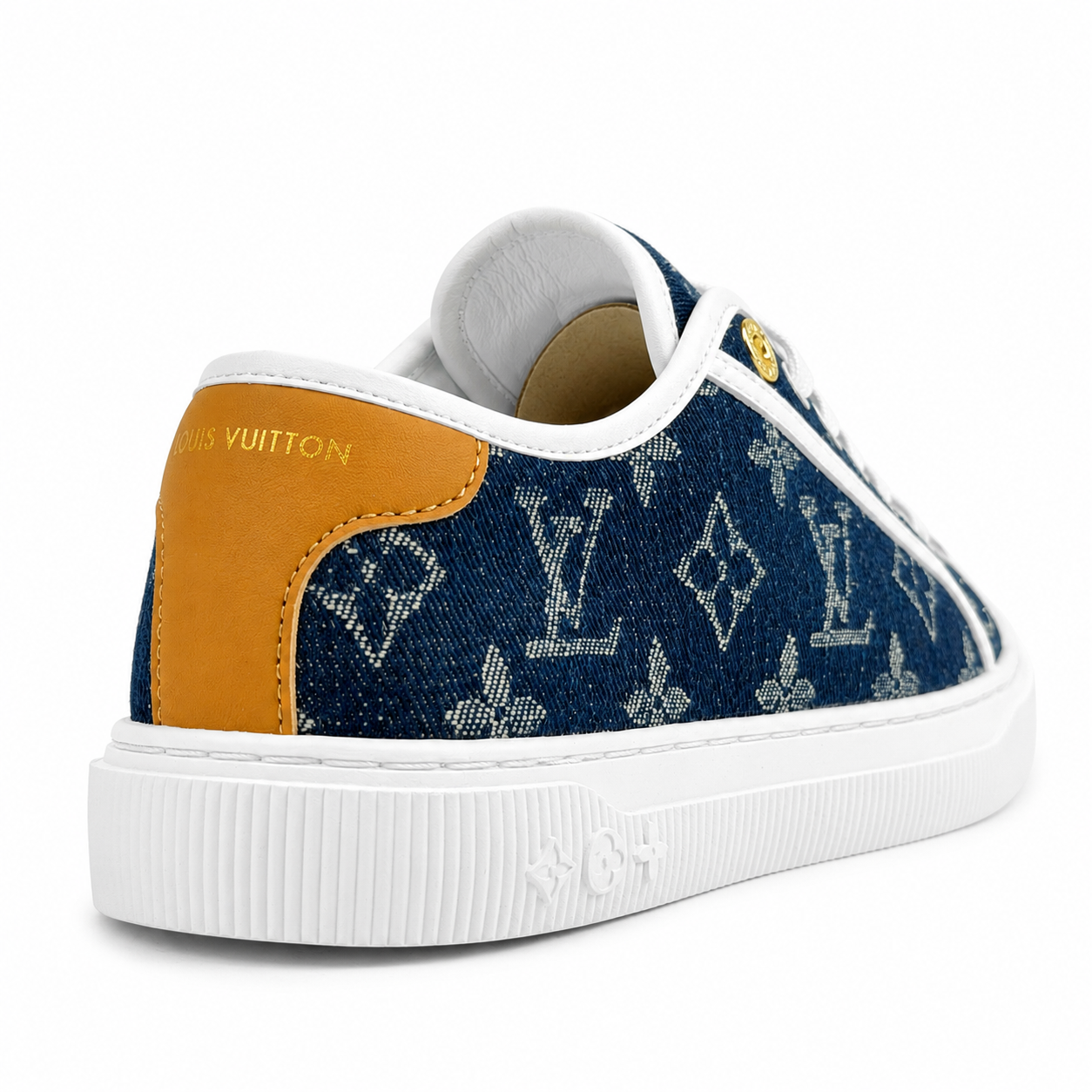 Louis Vuitton Monogram Denim Court Sneaker – Blue/White