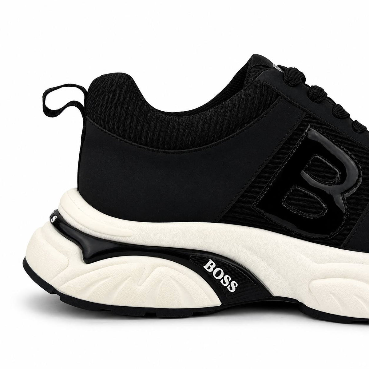 Boss Sneakers –Black& White