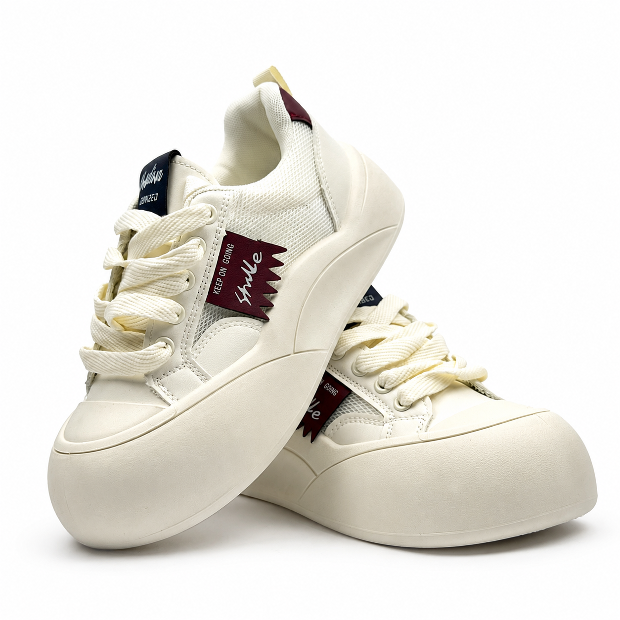 Smile Chunky Platform Sneakers