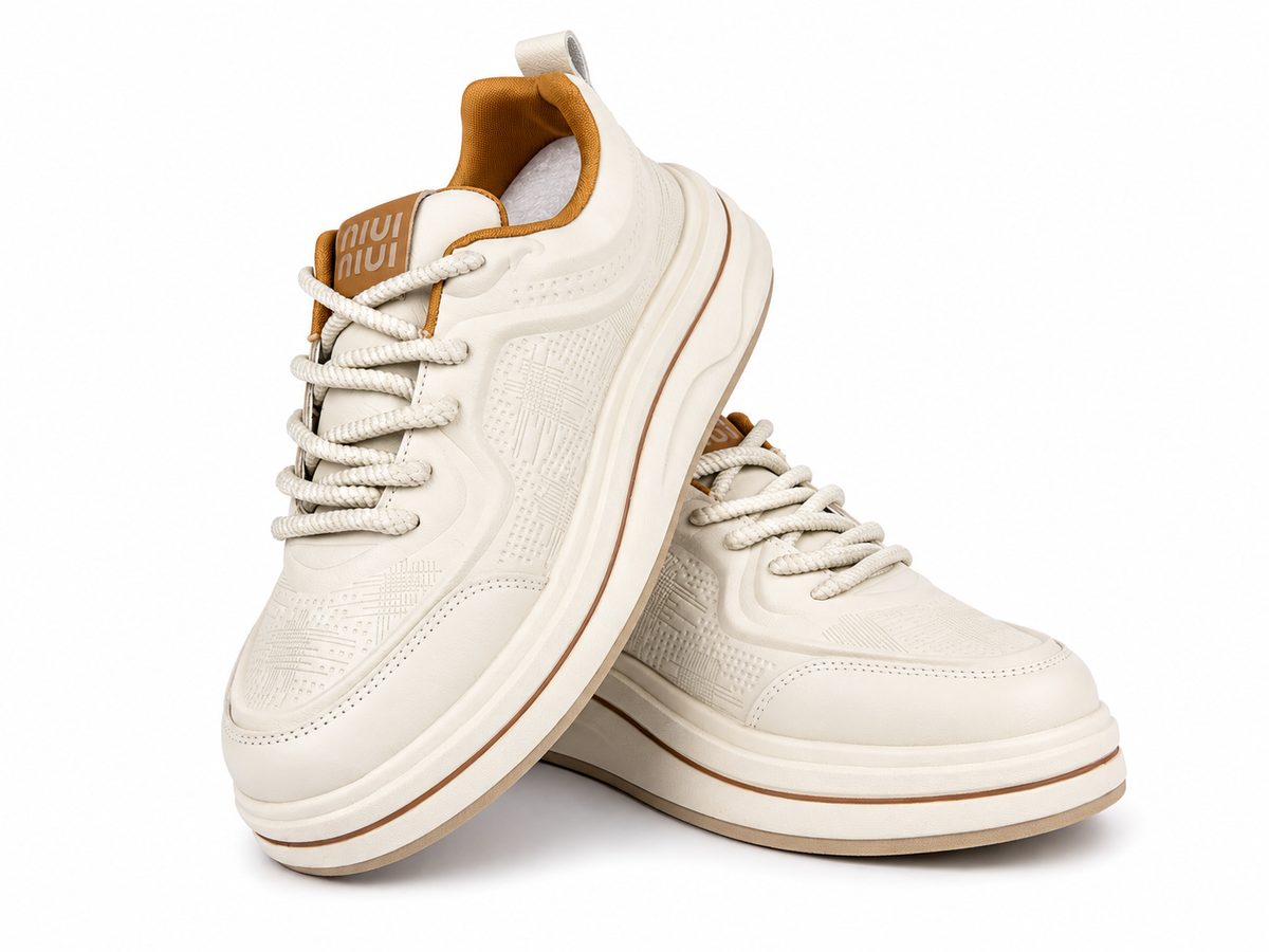 Urban Edge Cream Sneaker 14