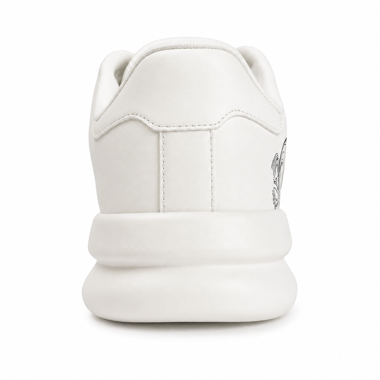 ZARA Contrast Line Art Sneakers