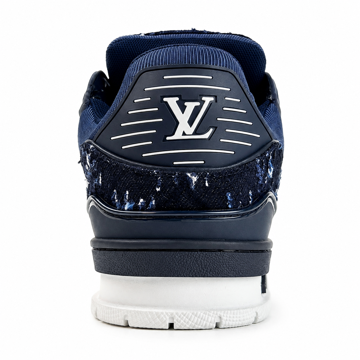 Louis Vuitton LV Trainer Sneaker – Monogram Denim 'Blue/Black' Edition