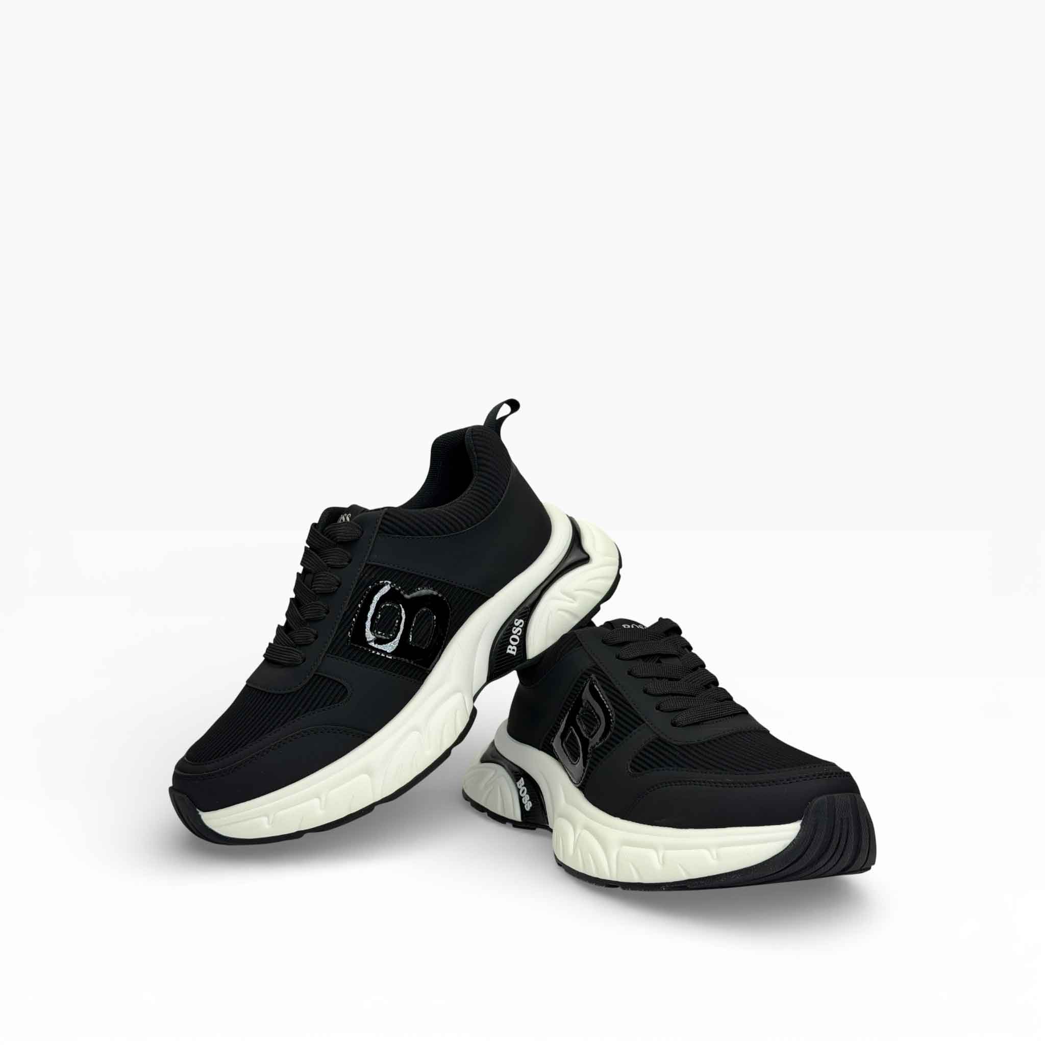 Boss Sneakers –Black& White