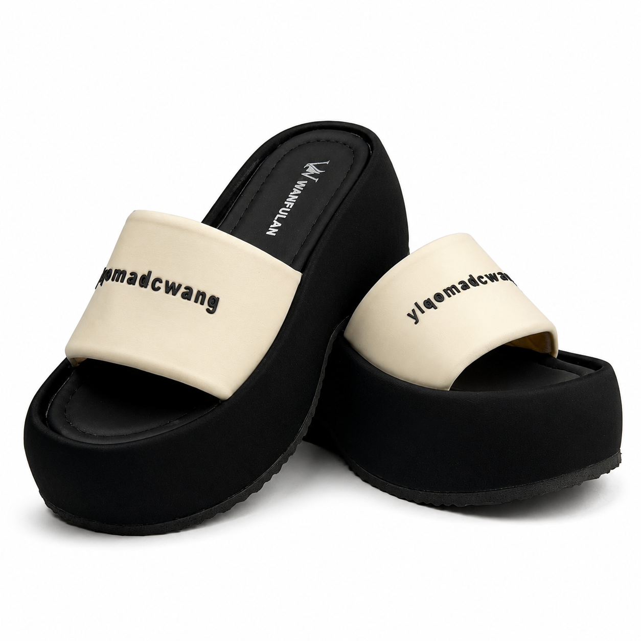 Slipper 6601 – Beige / Black