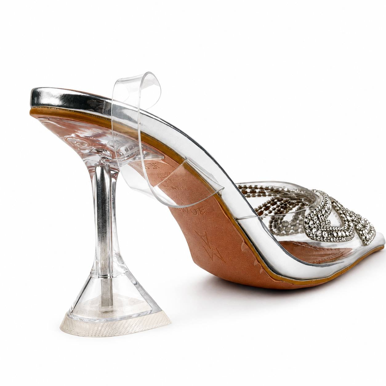 Amina Muaddi Crystal Bow Heels53