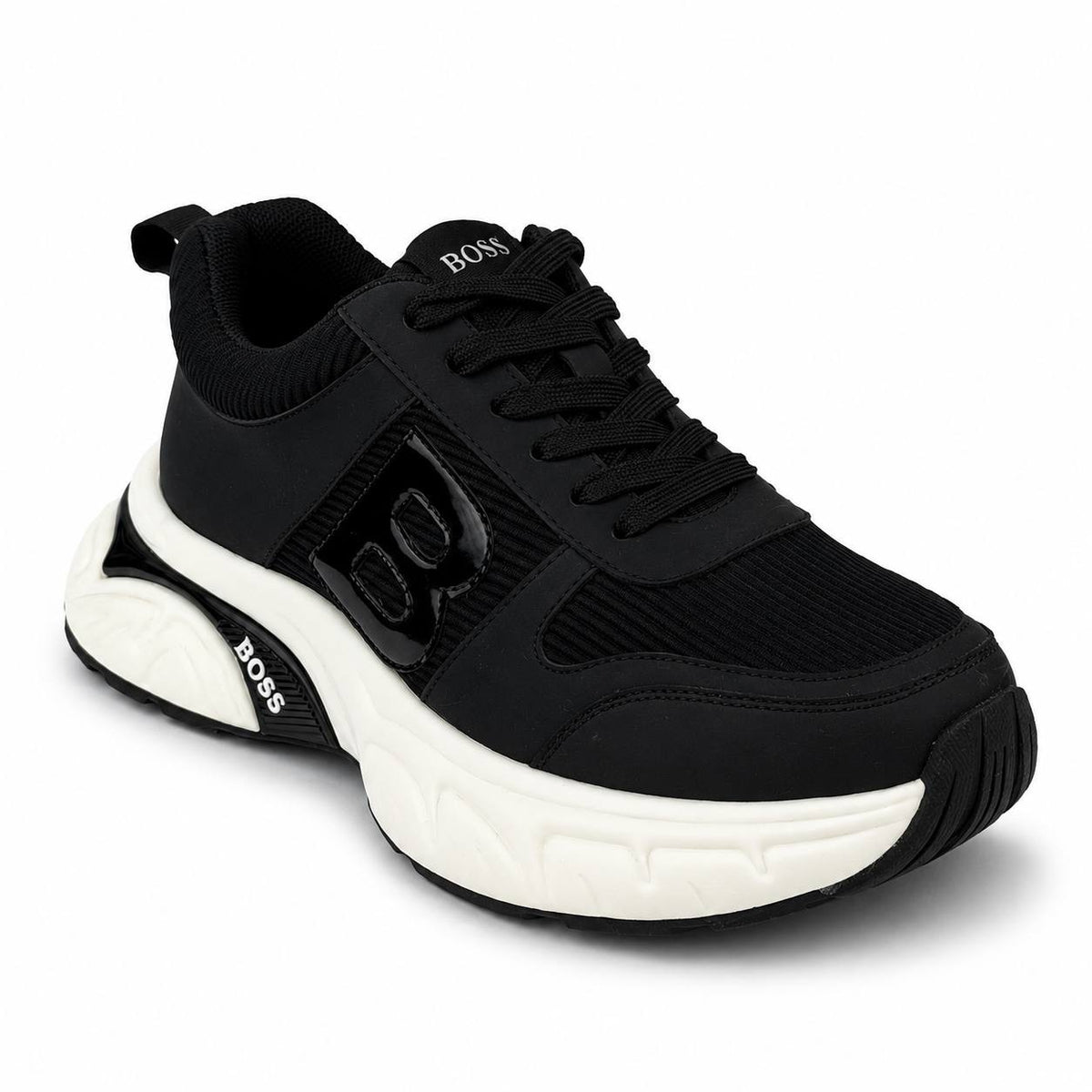 Boss Sneakers –Black& White