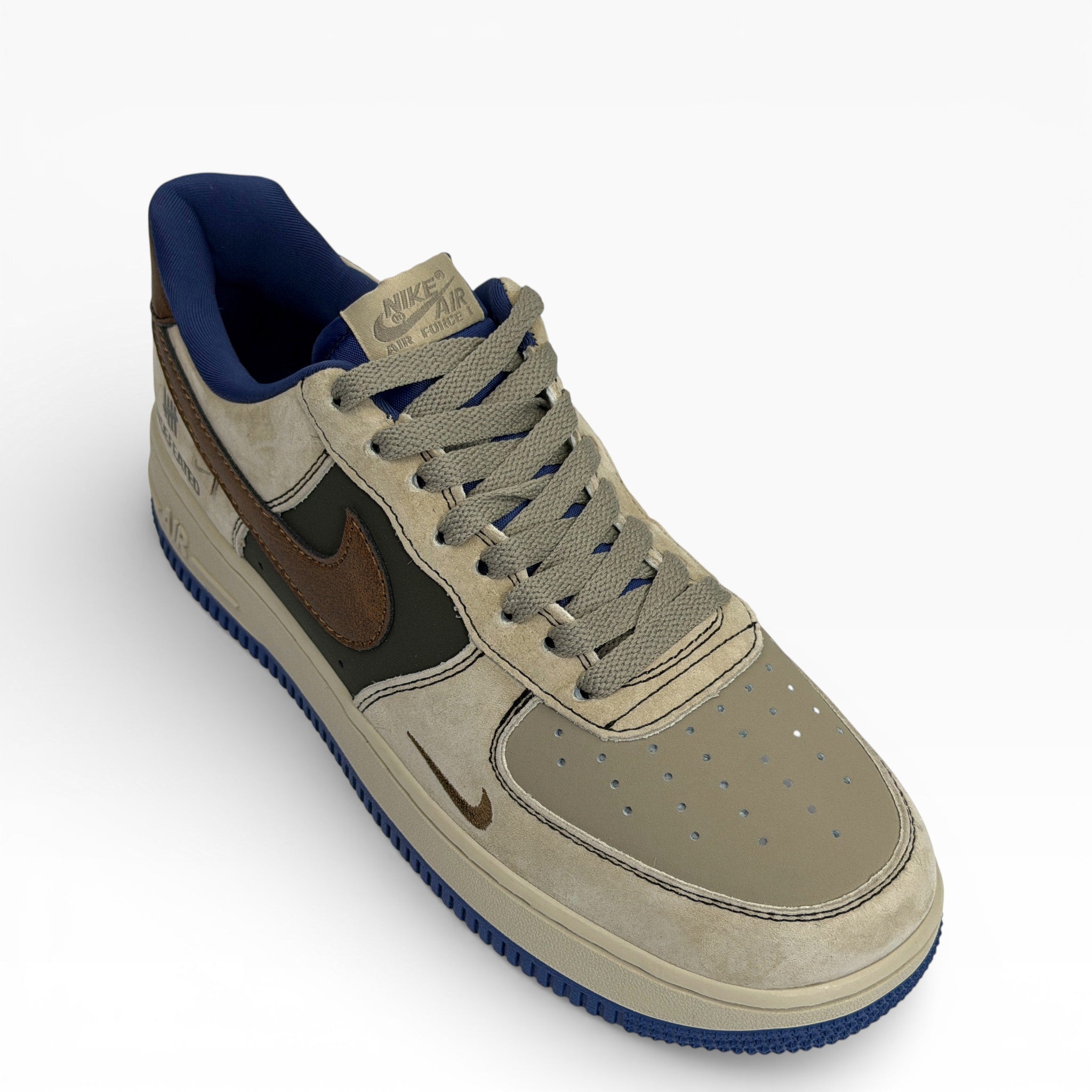 Nike Air Force 1 sneaker, a collaboration with Undefeated