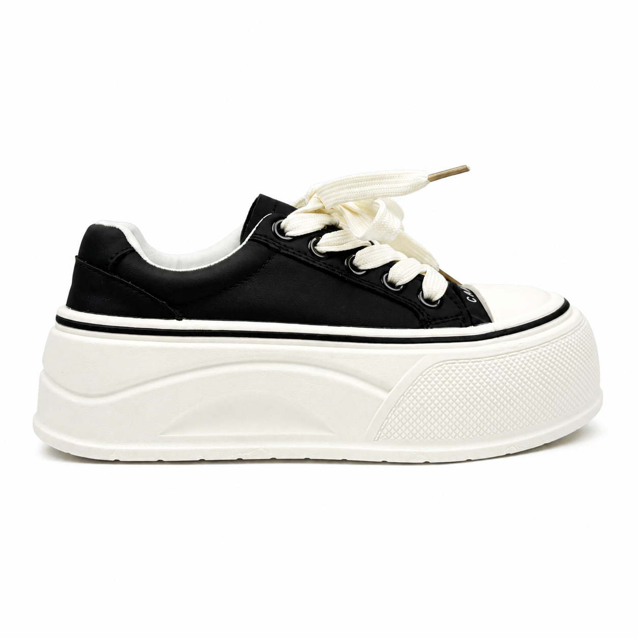 Canale Platform Chunky Sneaker White