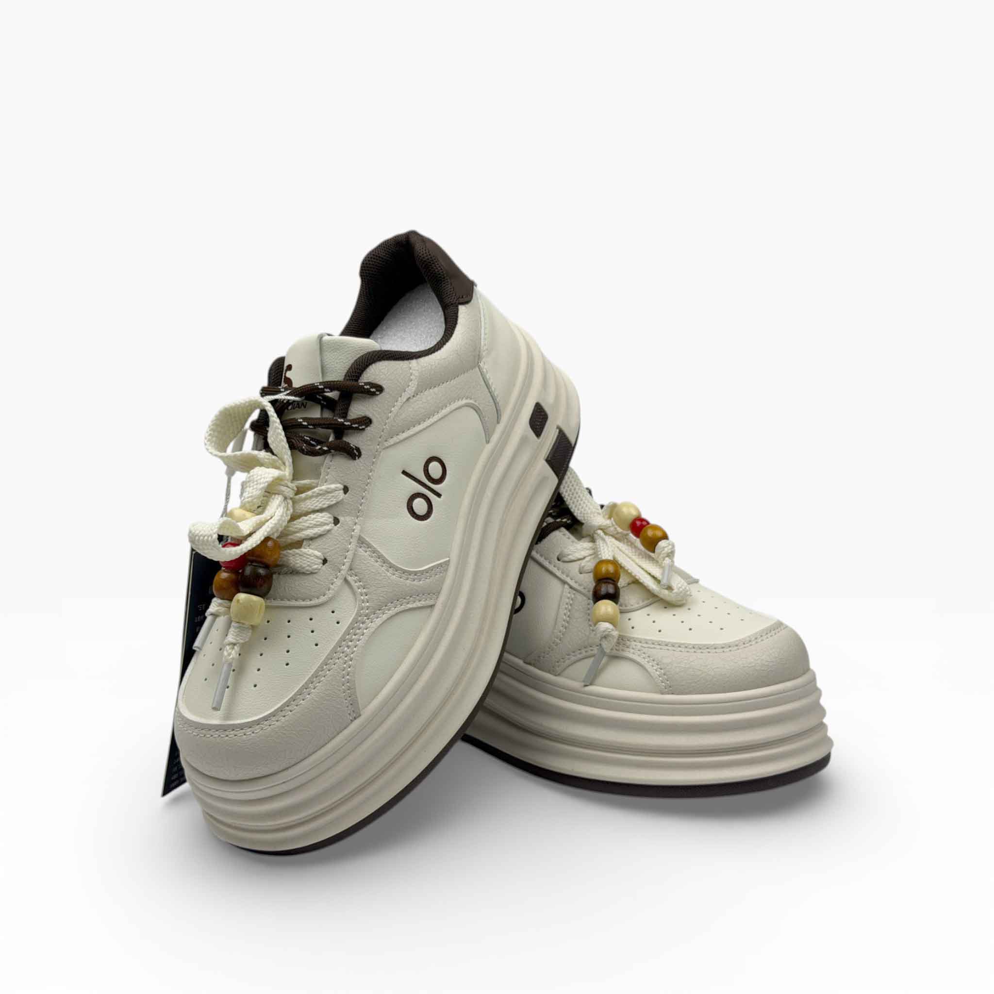 Olo Layered Bead Sneaker