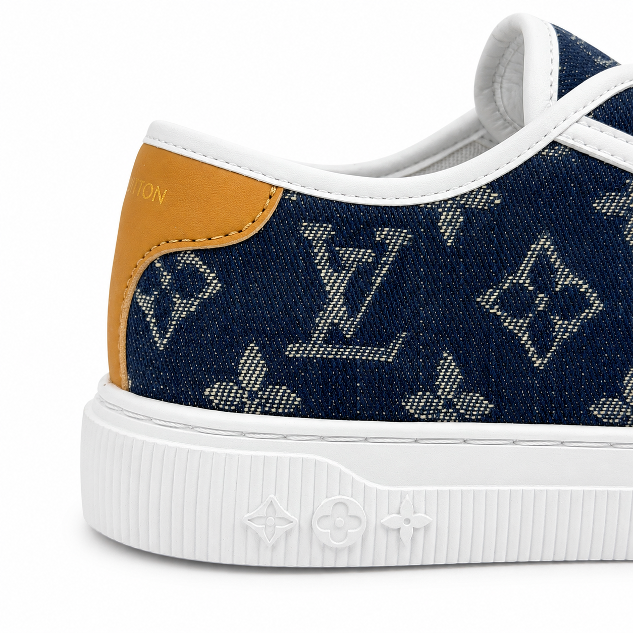 Louis Vuitton Monogram Denim Court Sneaker – Blue/White