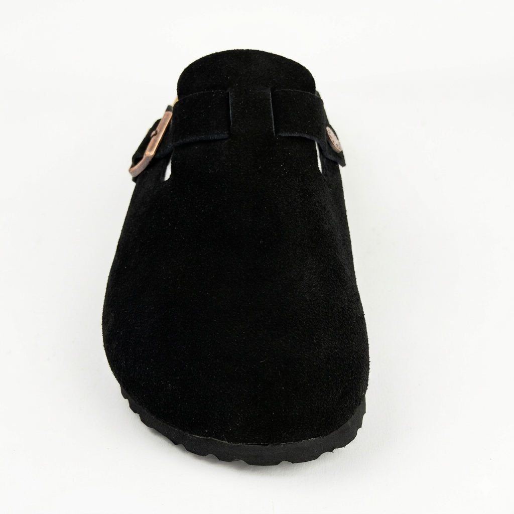 Boston Suede Clogs