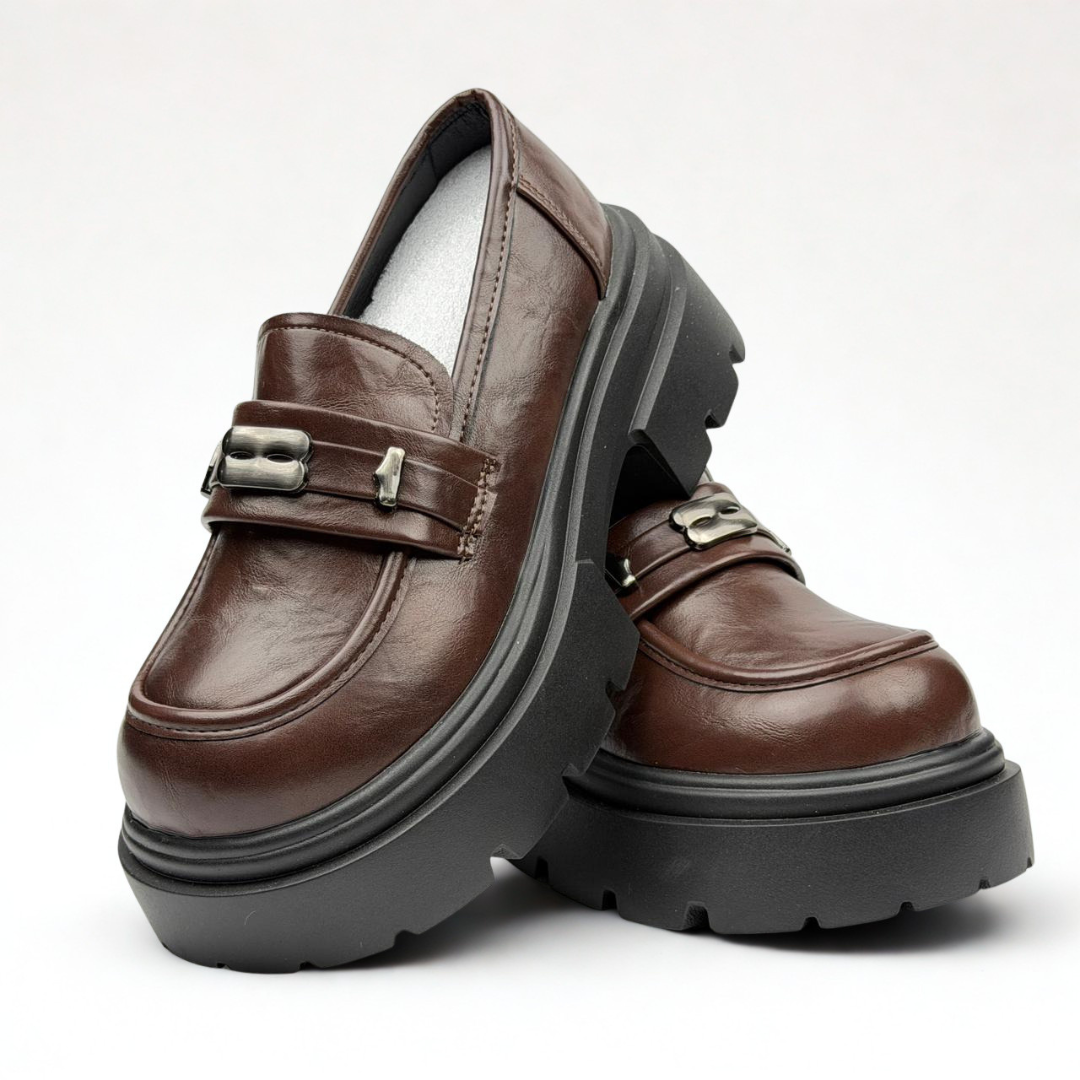 Classic Chunky Loafer 2819 – Brown
