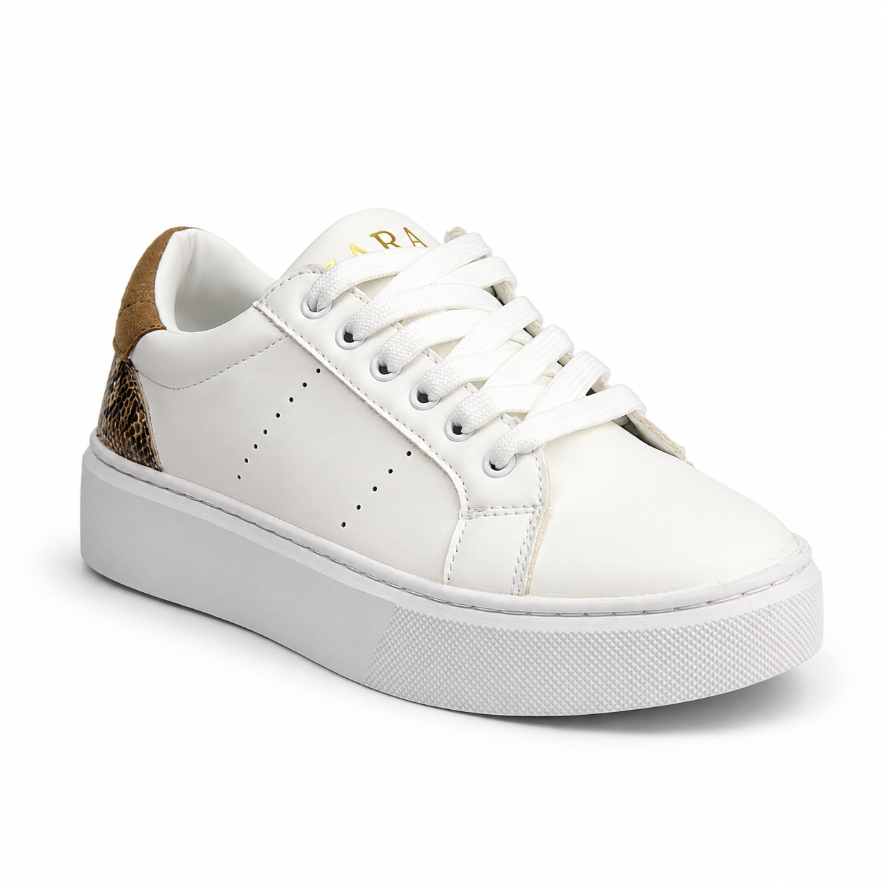 ZARA H26_2 – White / Brown