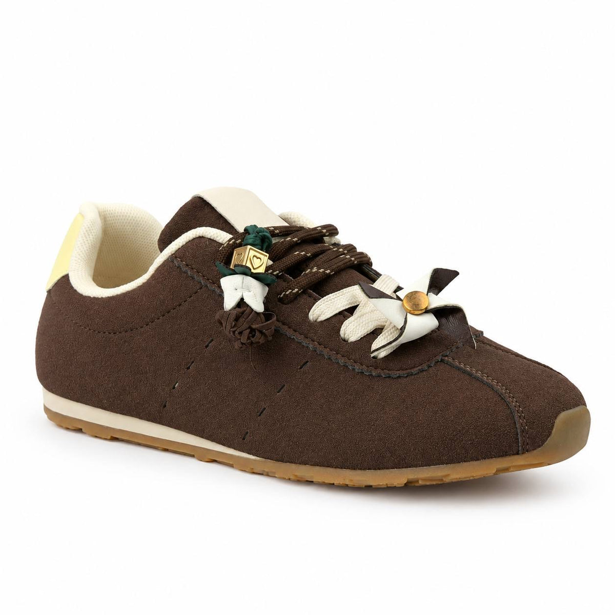 Chocolate Signature Tassel Sneakers b298