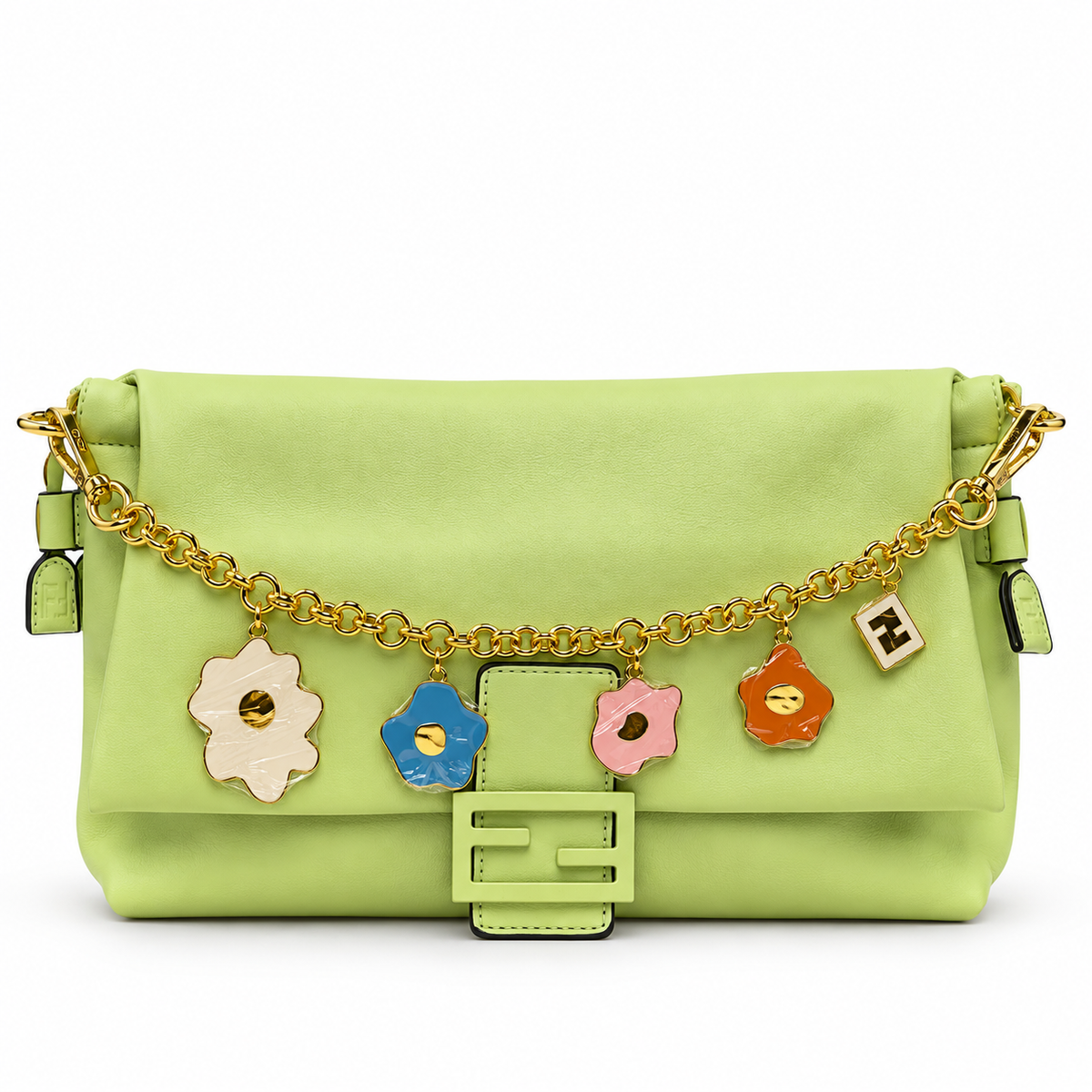 fendi bag lime green 3010