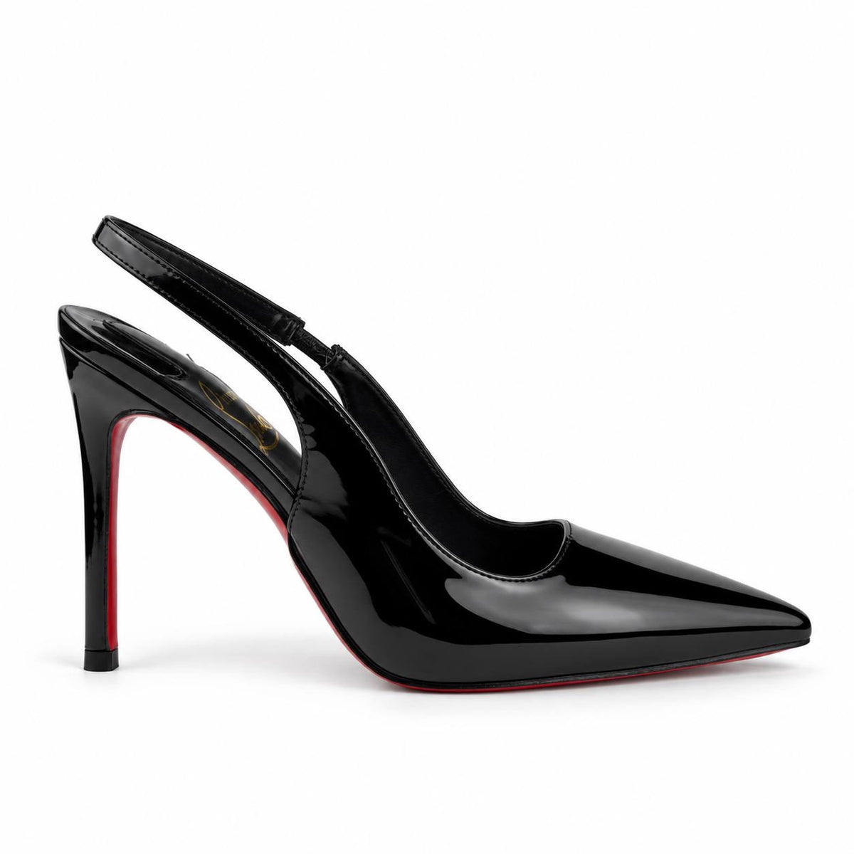 Christian Louboutin Pointed-Toe Slingback Heels