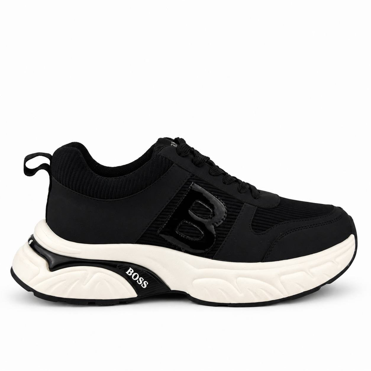 Boss Sneakers –Black& White