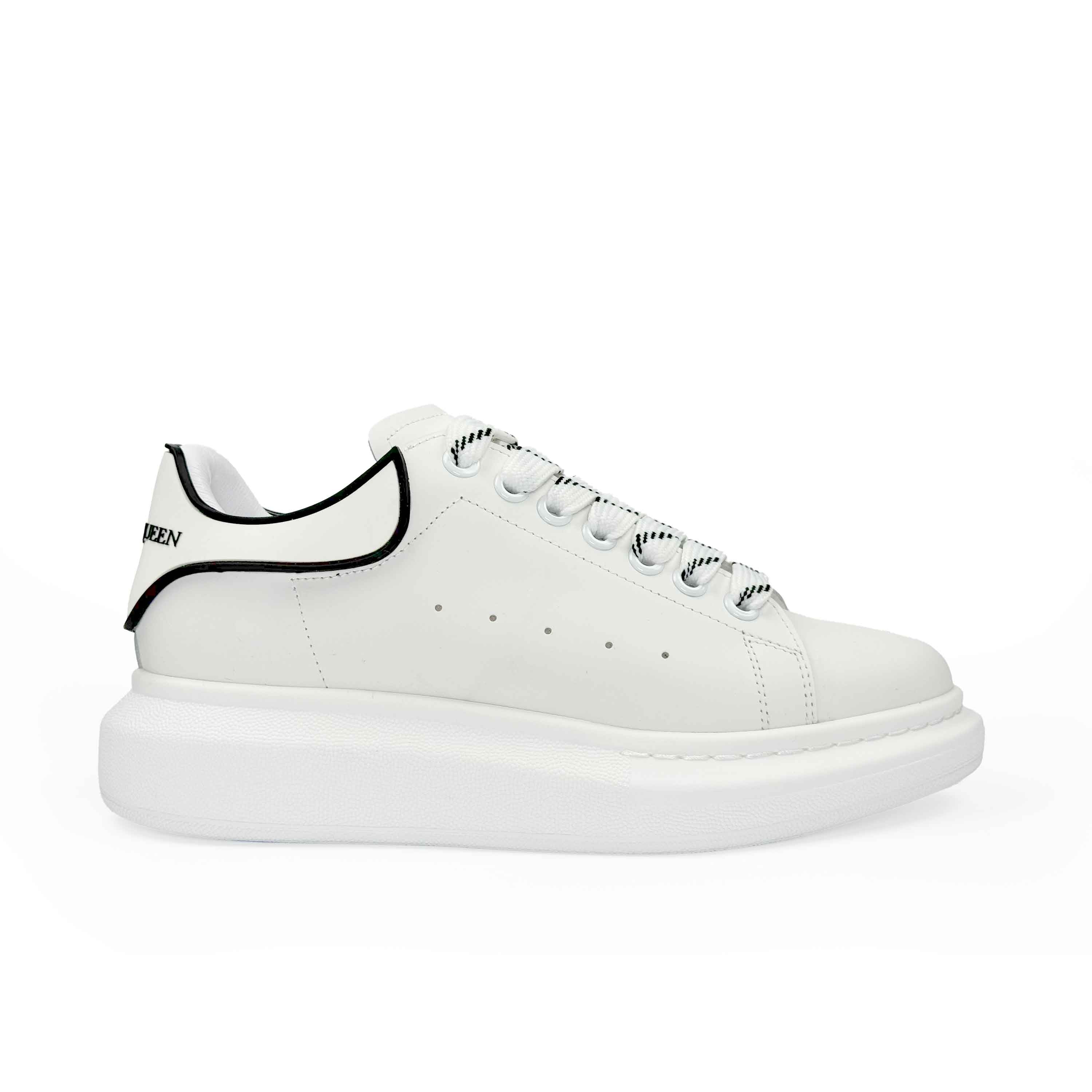 Alexander Mcqueen White Black Trim Alexander