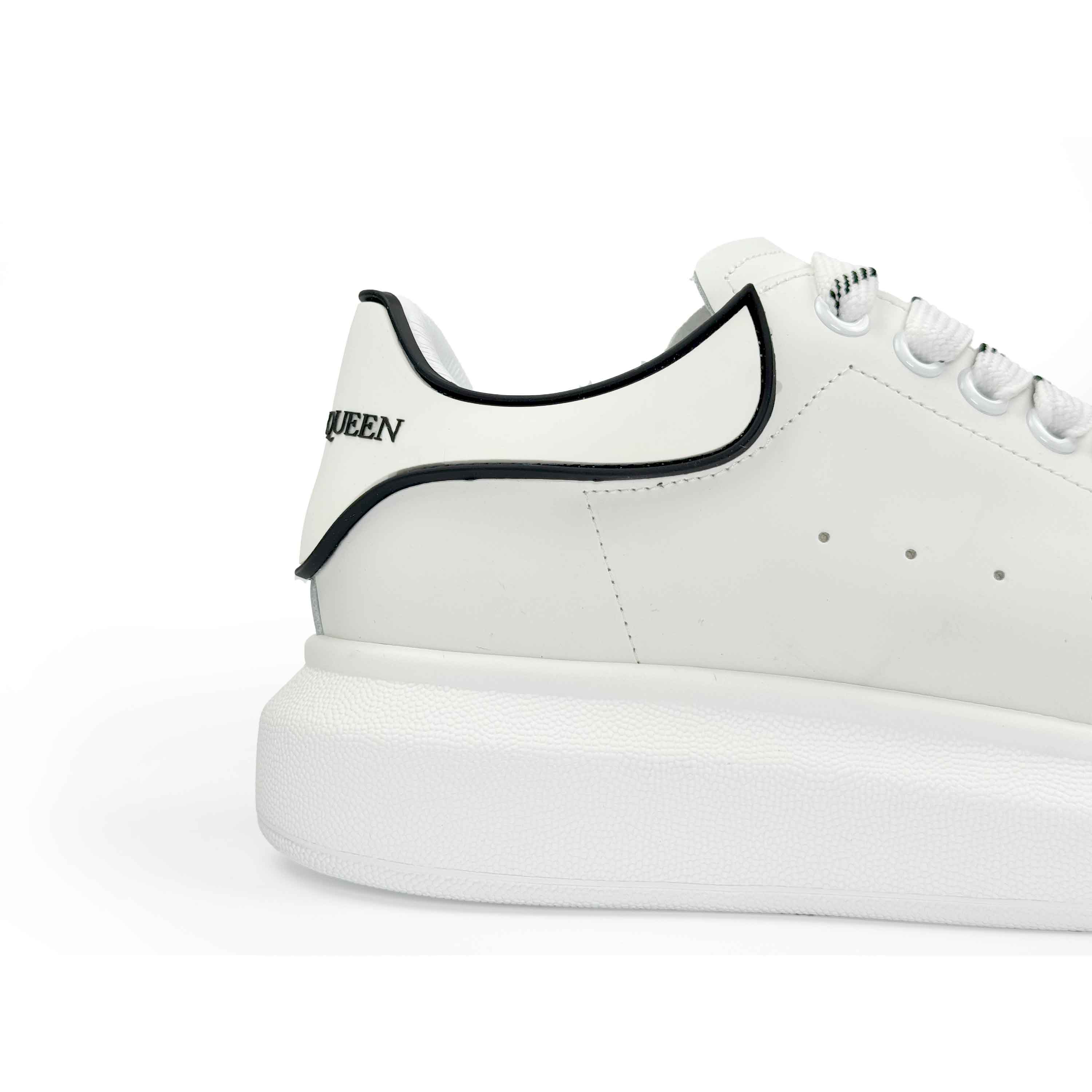 Alexander Mcqueen White Black Trim Alexander