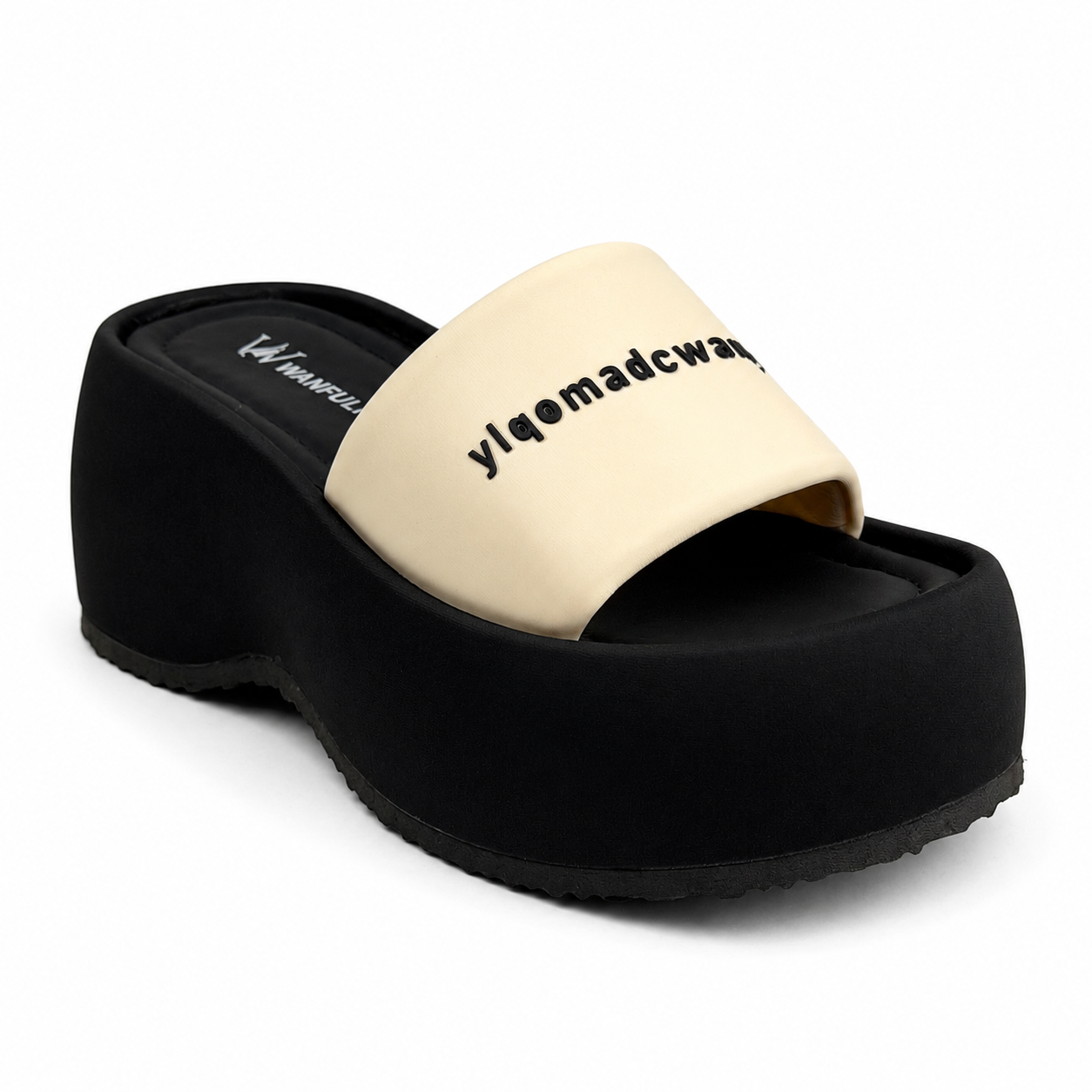 Slipper 6601 – Beige / Black