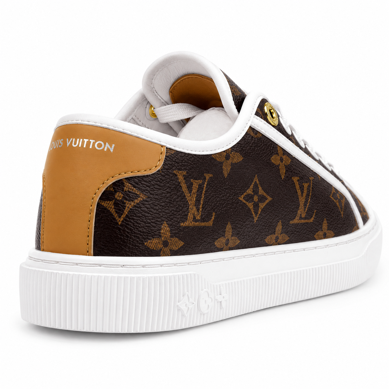 Louis Vuitton Monogram Court Sneaker – Brown/White