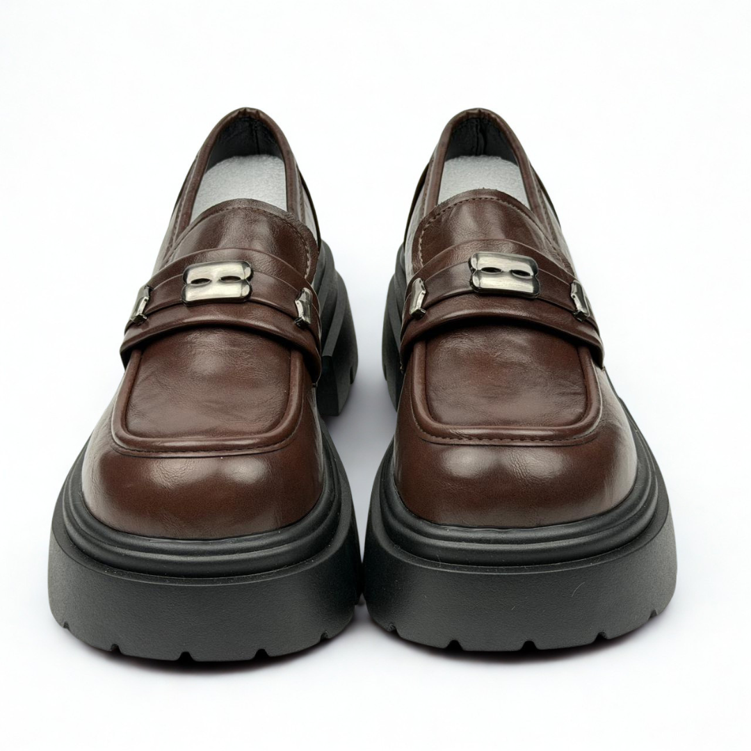 Classic Chunky Loafer 2819 – Brown